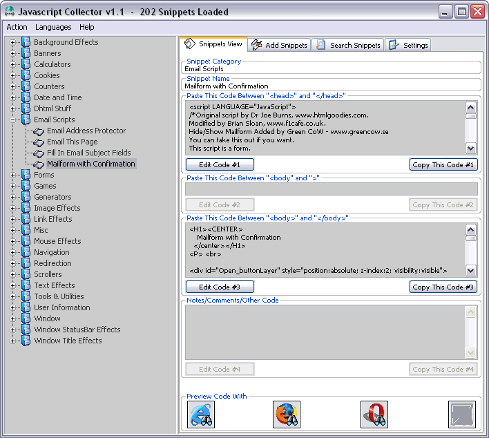 Windows 7 JavaScript Collector 1.1.0.4 full