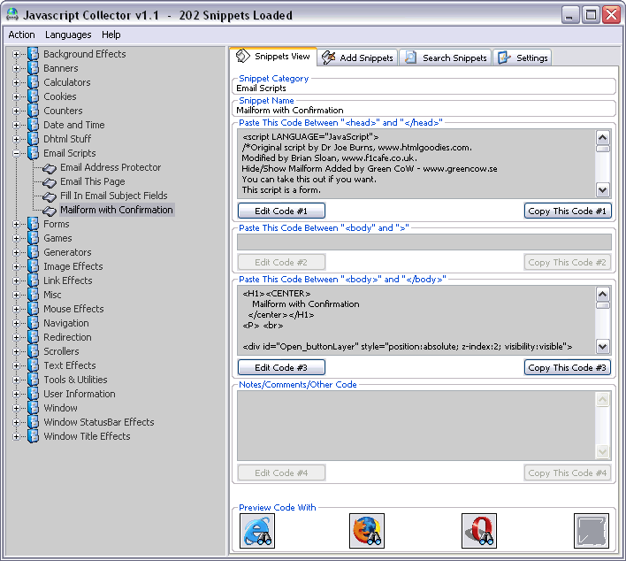 JavaScript Collector 1.1.0.4 full